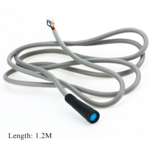 Pour accessoires de scooter électrique Xiaomi M365 AIMITE, câble de connexion de contrôleur de cordon d'alimentation de 1,2 m (gris) SA301B1022-05