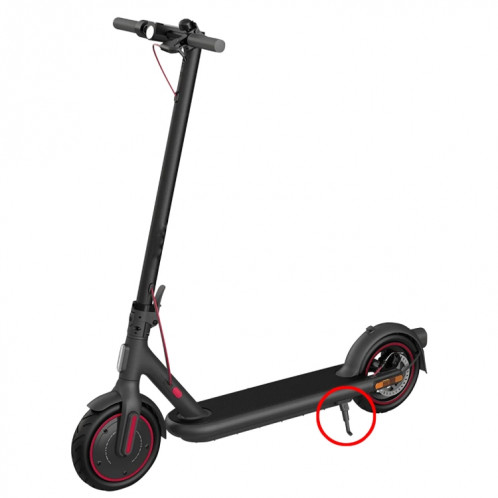 Pour Xiaomi 4 Pro AIMITE accessoires de scooter électrique Support de pied en métal (gris) SA801A602-06