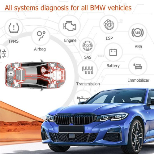 ANCEL BM700 pour BMW système complet de Diagnostic OBDII testeur entretien et réinitialisation outils de réparation SH9608667-013