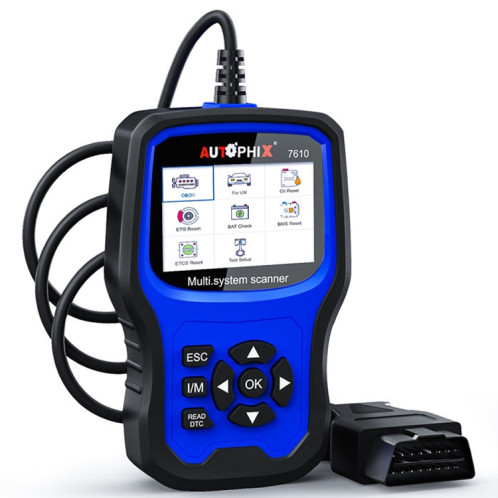 AUTOPHIX 7610 outil de Diagnostic de balayage OBD2, détecteur complet de maintenance et de réparation du système SA96151381-09