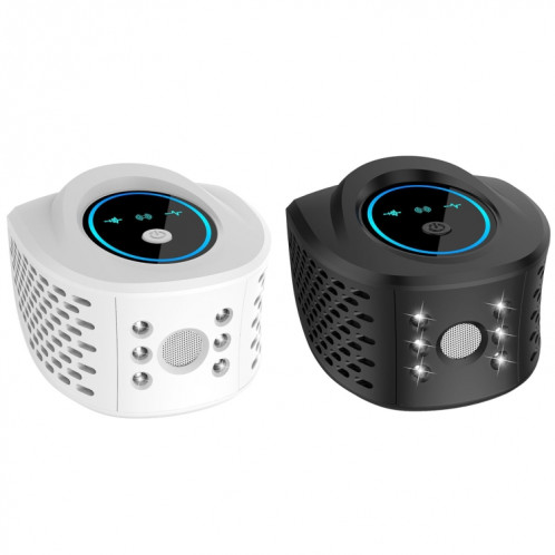 QSQ218 multifonctionnel LED ménage intérieur haute puissance répulsif à ultrasons pour souris prise ue (noir) SH002B492-012