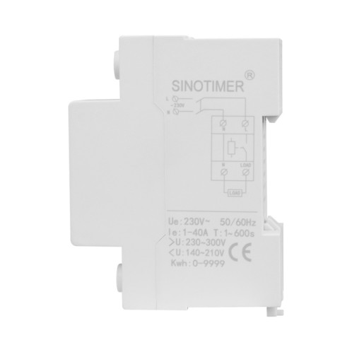 SINOTIMER SVP-719 63A_N Protecteur de surtension et de sous-tension Moniteur de consommation d'électricité Voltmètre de puissance SS57021464-07