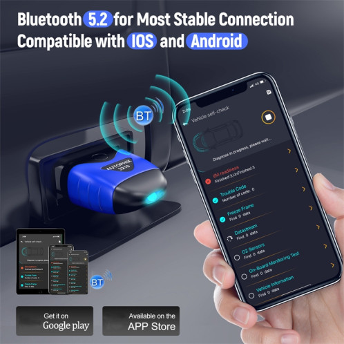 Scanner diagnostique de système complet de voiture de Bluetooth d'AUTOPHIX 3610 pour VW/AUDI/SKODA/SEAT SA96691807-012
