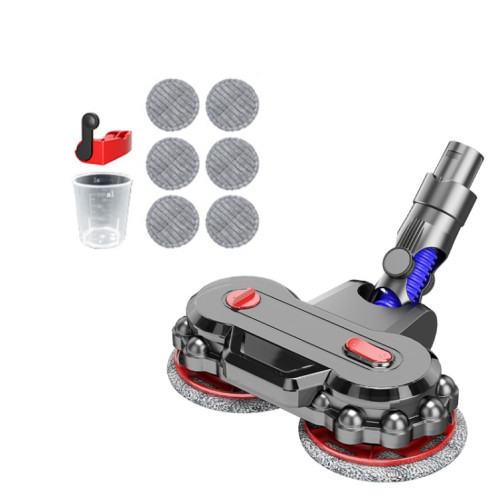 Tête de vadrouille électrique pour aspirateur Dyson V6/DC62, avec réservoir d'eau amovible et 6 tampons de vadrouille SH84021333-09