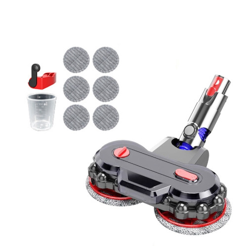 Tête de vadrouille électrique pour aspirateur Dyson V10 Slim/V12, avec réservoir d'eau amovible et 6 tampons de vadrouille SH84031816-09