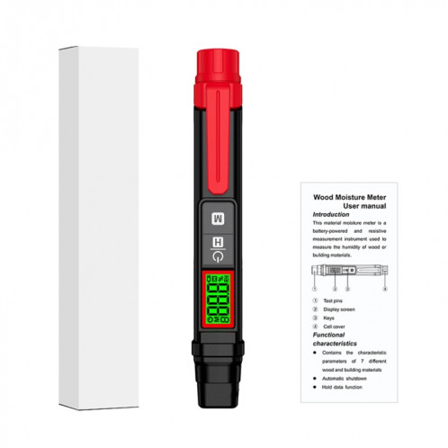 Testeur rapide de teneur en humidité du bois SH9896310-012