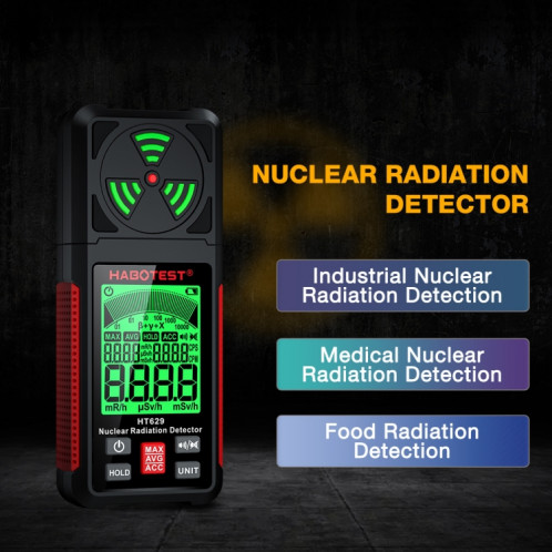 Détecteur de marbre radioactif HABOTEST pour pollution par rayonnement nucléaire SH9898309-012