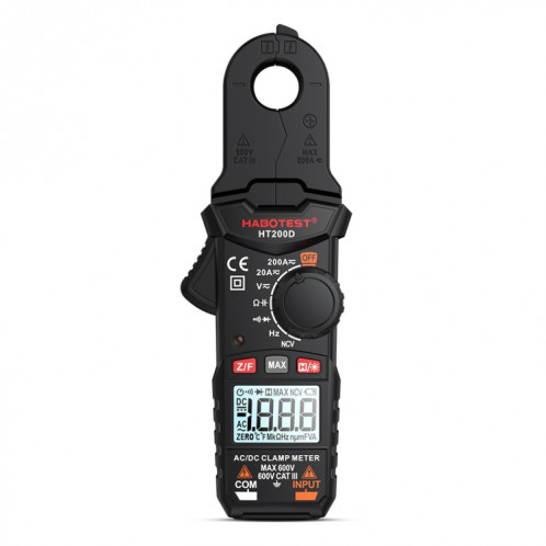 Mini multimètre à pince ampèremètre numérique portable SH99021267-013