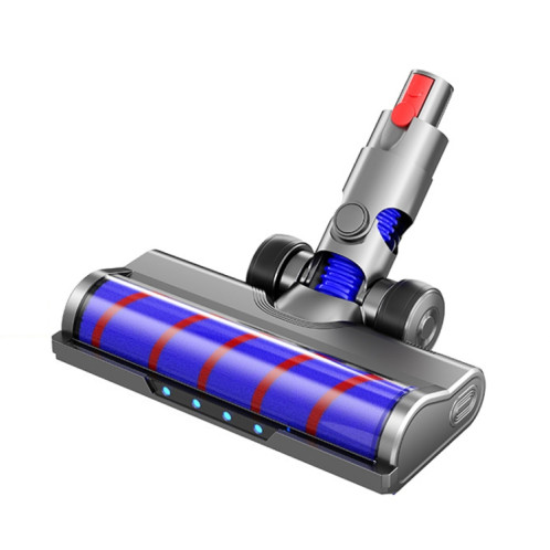 Tête de brosse pour aspirateur Dyson V10 Slim V12 Slim, en velours doux, avec moteur indépendant d'éclairage LED SH18021210-06
