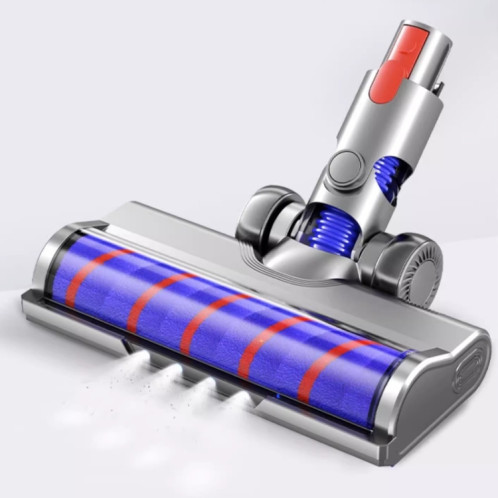 Tête de brosse de sol en velours doux pour aspirateur Dyson V7 V8 V10 V11 V15 V8 Slim, avec moteur indépendant d'éclairage LED SH18011683-06