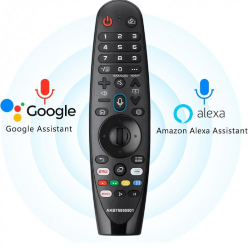 Pour LG TV Bluetooth télécommande multifonction vocale infrarouge portable (AKB75855501) SH001A545-06