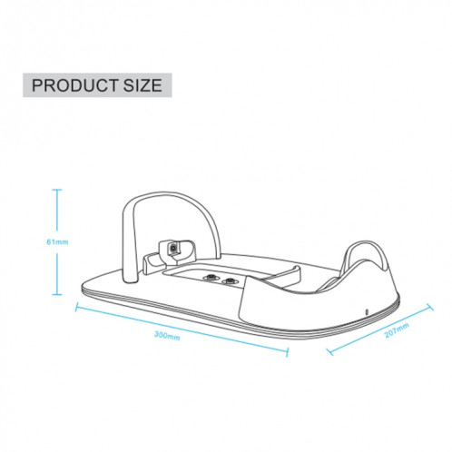 Station de chargement sans fil pour casque Apple Vision Pro VR, Base de charge rapide 30W, prise US SH99811450-08