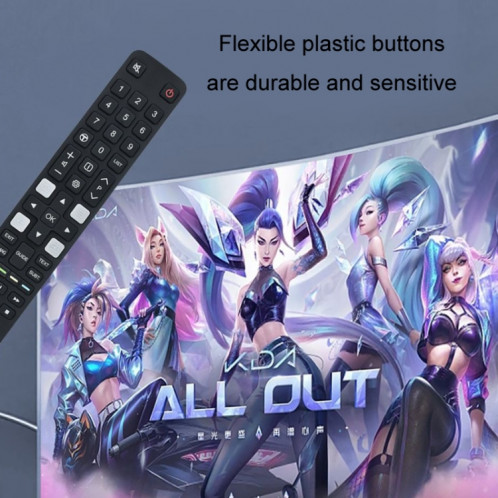 Pour TCL TV télécommande universelle YAI3 YUI2 YU14 YUI1 YU11 65C SH0056807-04