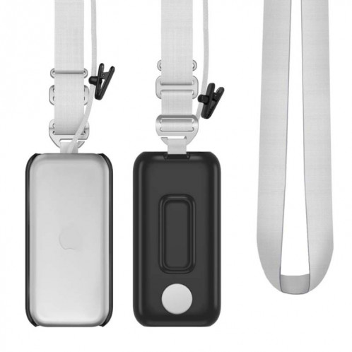 Pour Apple Vision Pro Support de boîtier de batterie PC avec clip de ceinture et bandoulière Accessoire de casque VR (bleu) SH501D494-07