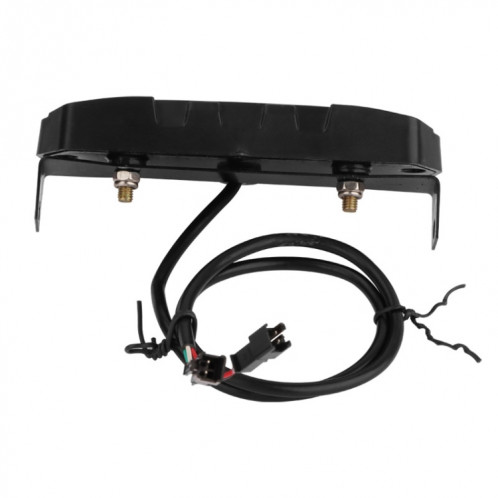 Pour KUGOO M5 AIMITE Scooter électrique Feu arrière Feux d'avertissement de freinage (Noir) SA101A1956-06