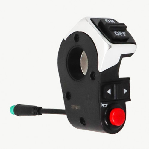 Pour KUGOO M4 AIMITE 10 pouces Scooter électrique multifonctionnel interrupteur d'alimentation ensemble de commutateur (noir) SA101A1703-06