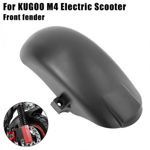 AIMITE pour déflecteur d'eau de garde-boue avant de scooter électrique KUGOO M4 de 10 pouces (noir) SA201A170-06