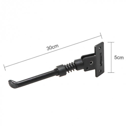 AIMITE pour 10 pouces KUGOO M4 Scooter électrique Support de pied en métal béquille de stationnement (noir) SA701A197-06
