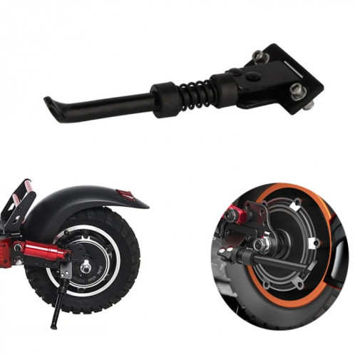 AIMITE pour KUGOO M2 Support de pied de Scooter électrique béquille de stationnement en métal (noir) SA801A1911-05