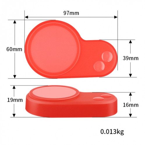 Pour KUGOO M4 AIMITE Scooter Tableau de bord Étui de protection en silicone (Rose) SA901E1344-05