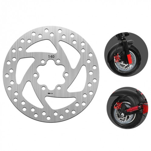AIMITE pour scooter électrique KUGOO M4 de 10 pouces Disque de frein 140 mm Disque de roue arrière SA0187845-05