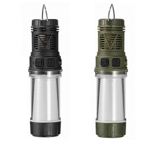 Lampe de camping anti-moustiques LED 3 en 1, lumière magnétique pour tente extérieure (W8122 vert) SH101B6-013
