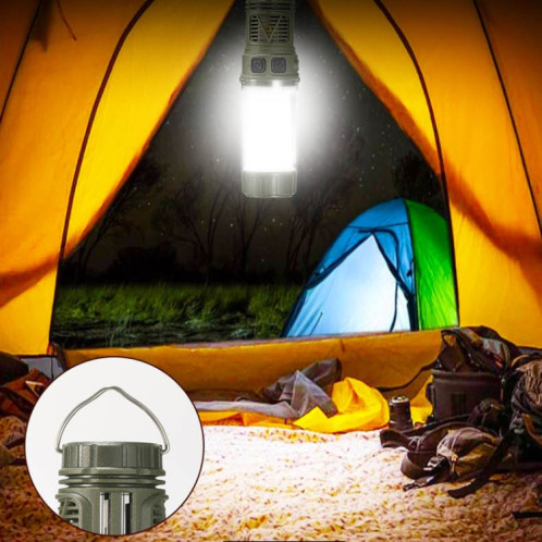 Lampe de camping anti-moustiques LED 3 en 1, lumière magnétique pour tente extérieure (W8122 vert) SH101B6-013