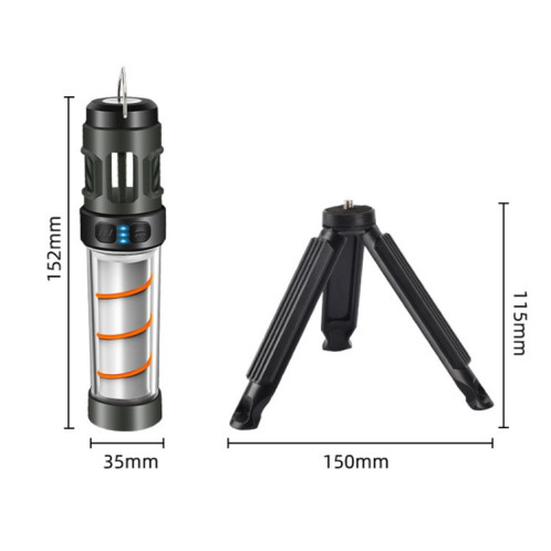Lampe de Camping anti-moustique LED 3 en 1, lumière magnétique pour tente extérieure (AH06) SH401A1999-010