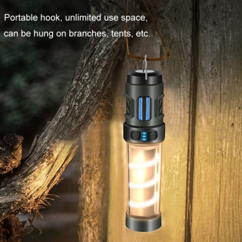 Lampe de Camping anti-moustique LED 3 en 1, lumière magnétique pour tente extérieure (AH06) SH401A1999-010