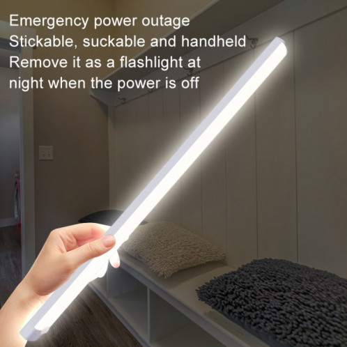 Lampe d'urgence à LED 30 cm avec capteur humain USB tricolore à intensité variable pour armoire SH75031552-012