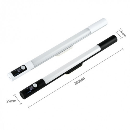Veilleuse LED rechargeable sous armoire avec détecteur de mouvement et affichage numérique 2000 mAH (argent) SH202A281-014