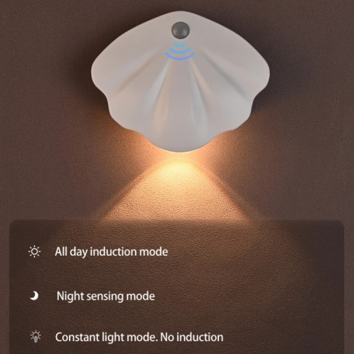 Magnetic Motion Sensor Wall Lamp Rechargeable LED House Number Light PRO Version 1200mAh(Black) SH802B1618-011