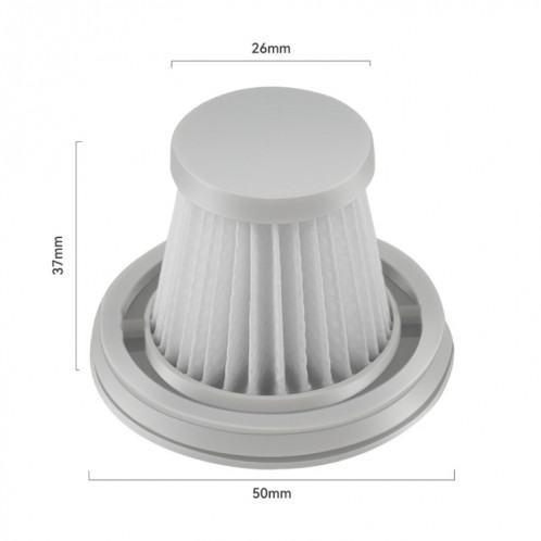Accessoires de remplacement de filtre Hepa pour aspirateur portable Xiaomi Mijia SH0574991-06