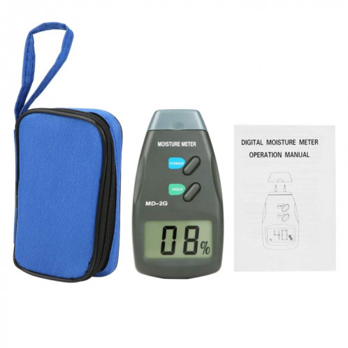 Détecteur d'humidité et d'humidité du bois à écran LCD à 2 broches MD-2G SH0632735-011