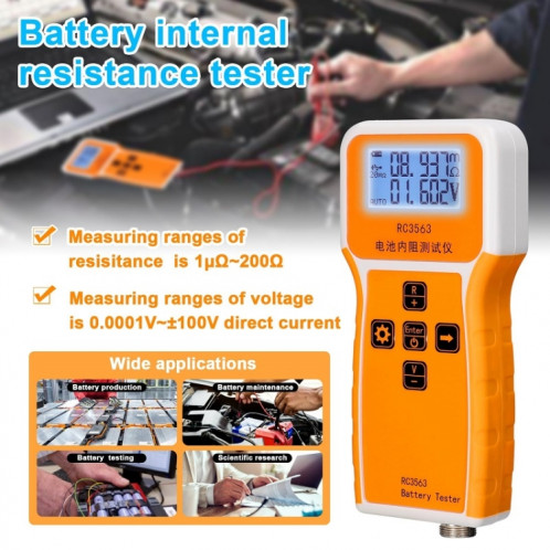 Testeur de résistance interne de tension de batterie de haute précision, spécifications : hôte SH75011136-07