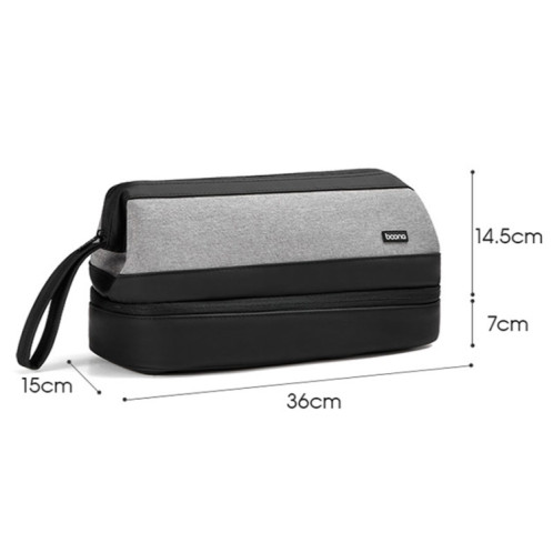 Pour Dyson Baona BN-DS005 Sac de rangement pour sèche-cheveux et fer à friser à double couche de grande capacité (gris) SB401A1153-09