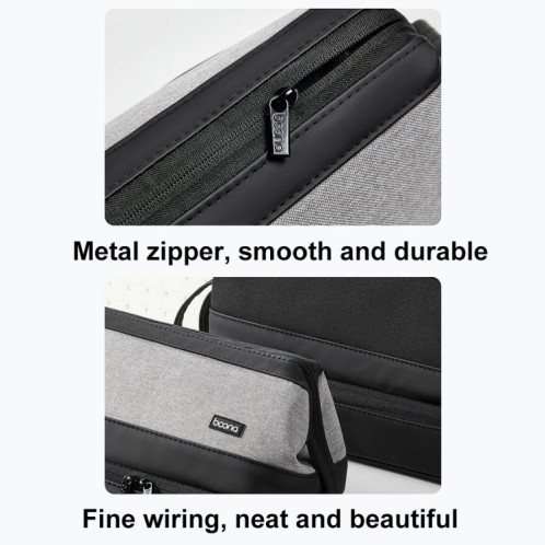 Pour Dyson Baona BN-DS005 Sac de rangement pour sèche-cheveux et fer à friser à double couche de grande capacité (noir) SB401B638-09