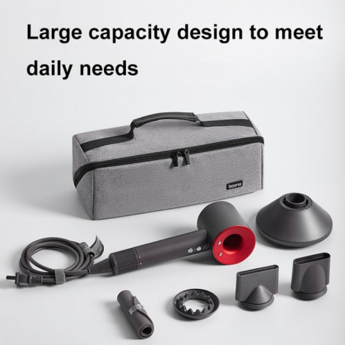 Pour Dyson Baona BN-DS010 Sac de rangement étanche pour sèche-cheveux de grande capacité (noir) SB901B1100-09