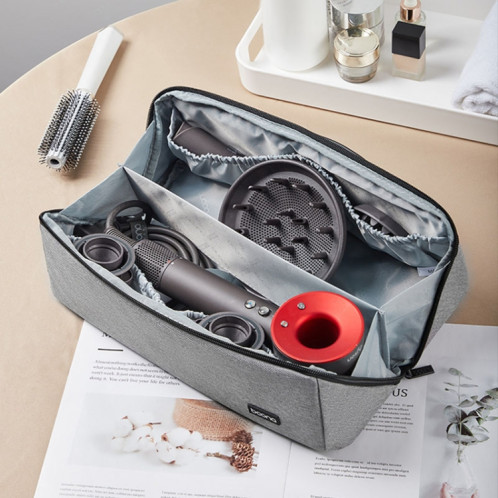 Pour Dyson Baona BN-DS010 Sac de rangement étanche pour sèche-cheveux de grande capacité (gris) SB901A564-09