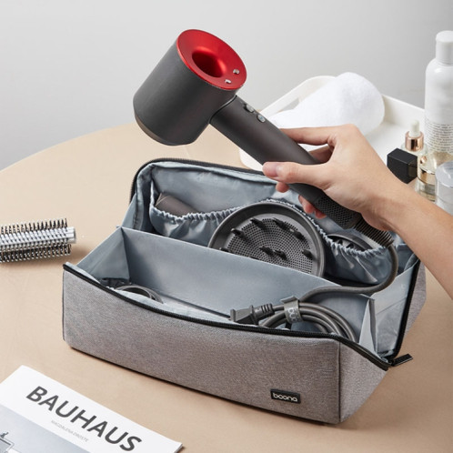 Pour Dyson Baona BN-DS010 Sac de rangement étanche pour sèche-cheveux de grande capacité (gris) SB901A564-09