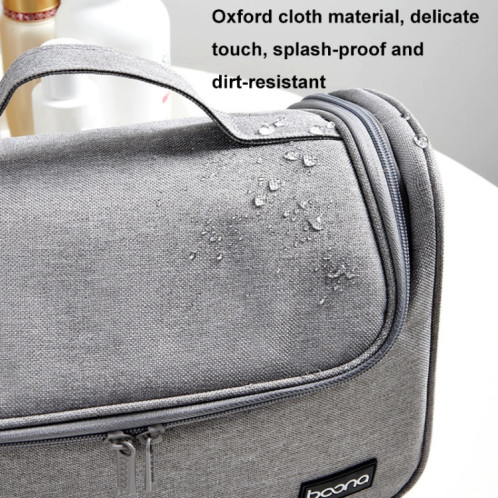Pour Dyson Baona BN-DS002 Sac de rangement pour sèche-cheveux portable de grande capacité avec crochet (noir) SB001B1020-09