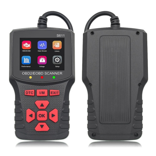 Testeur intelligent portatif OBD/EOBD pour voiture (S611) SH301A290-09