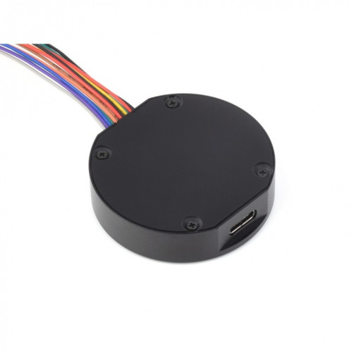Waveshare 26369 Écran LCD rond 1,28 pouces RP2040 MCU Board avec écran tactile SW58021613-011