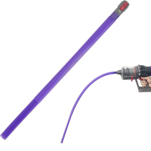 Pour Dyson V6 / DC Kit de nettoyage de conduit d'évacuation d'aspirateur sans fil avec fixation de tuyau violet SH6702455-06