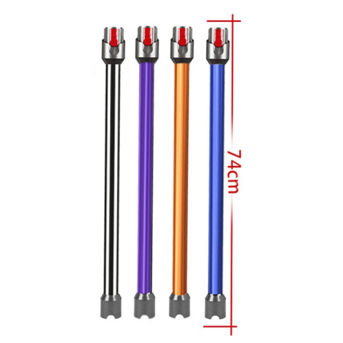 Pour aspirateur Dyson V12 Detect Slim / V10 Digital Slim, rallonge de 74 cm, tuyau droit en métal, accessoires (doré) SH701B404-05