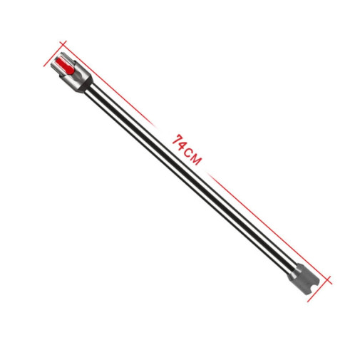 Pour aspirateur Dyson V12 Detect Slim / V10 Digital Slim, rallonge de 74 cm, tuyau droit en métal, accessoires (doré) SH701B404-05