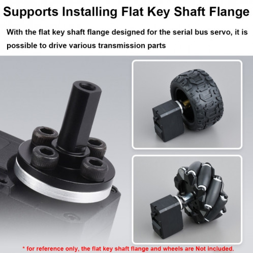 Servomoteur de bus haute vitesse Waveshare 25127 20kg.Cm 106PRM (ST3215-HS) SW501A427-015