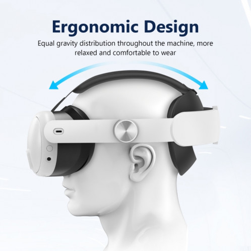 Pièces de rechange pour sangle de tête en éponge confortable pour casque de réalité virtuelle Meta Quest 3 SH1823281-08