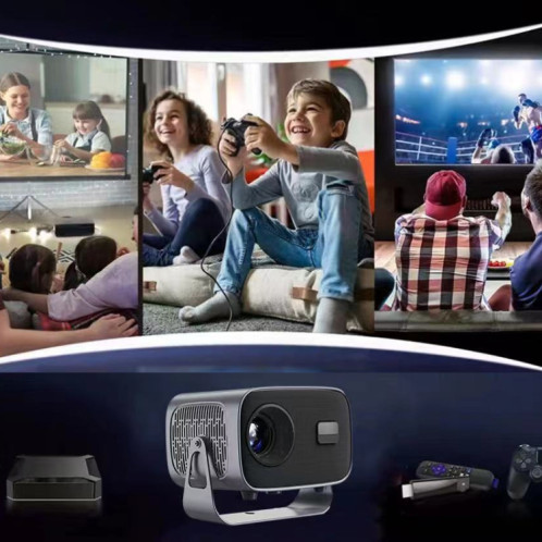Projecteur portable intelligent Android 4K avec prise britannique SH5502923-013