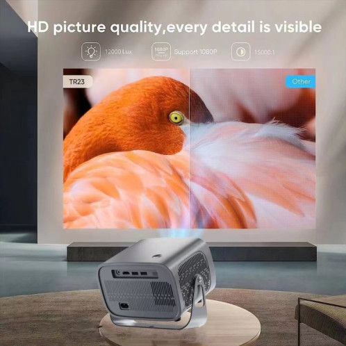 Projecteur portable intelligent Android 4K avec prise britannique SH5502923-013